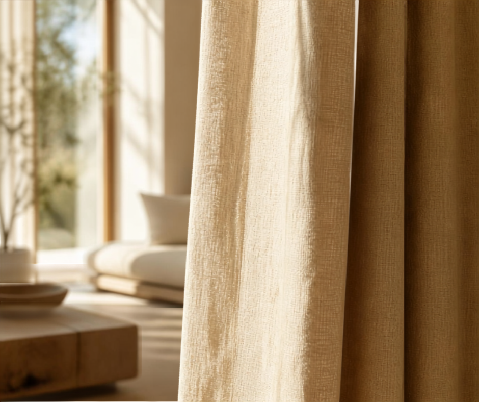 Sun Damaged Curtain Leading Edge